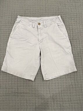 American Eagle Men’s Flex Lived-In Gray Chino Shorts